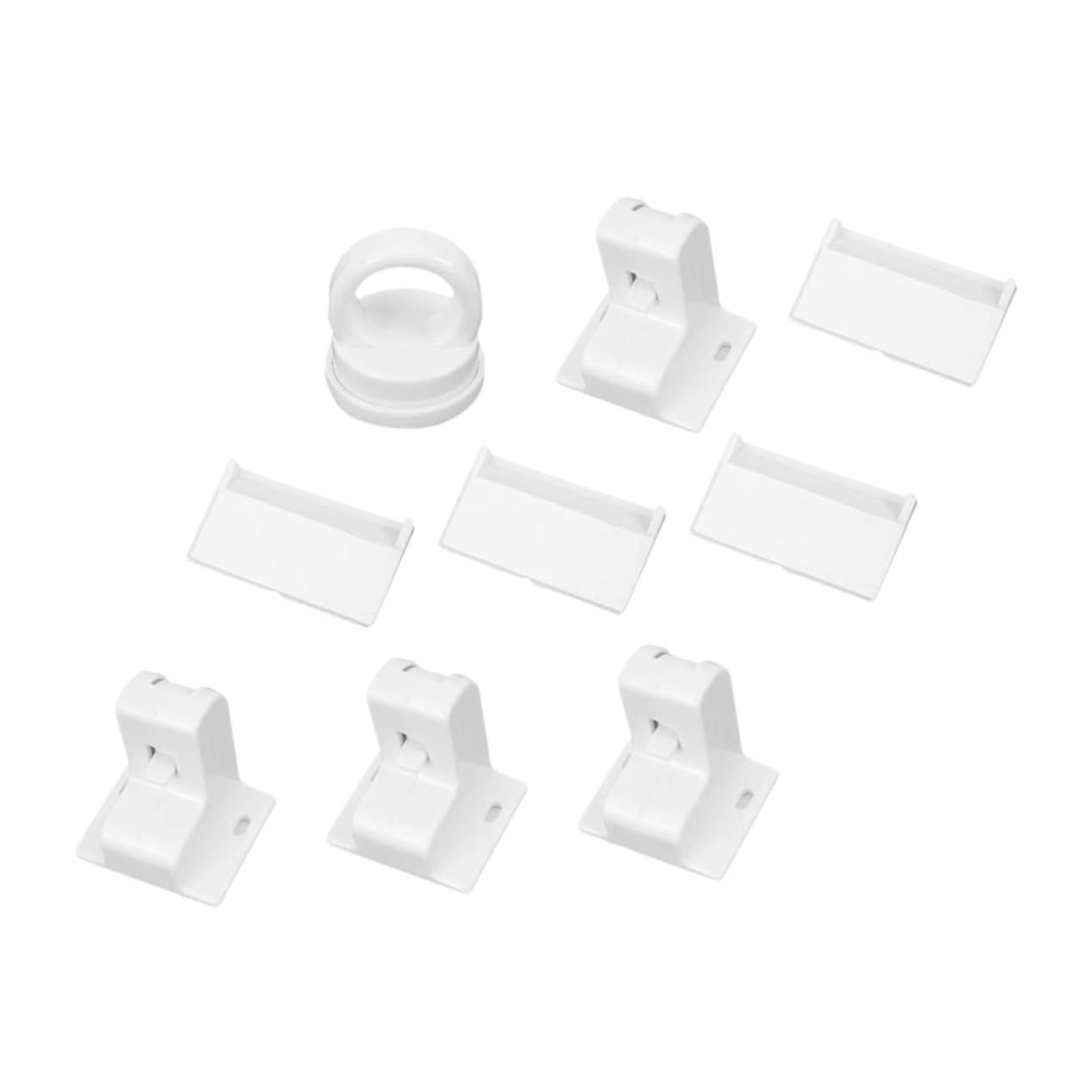 Toyvian Magnesy 4 Zestawy Magnetyczny Zamek Do Szuflady Dla Dzieci Magnes Blokada Bezpieczeństwa Szafki Dziecięcej Ochrona Materiał Abs Dziecko Szafka Dla Dzieci