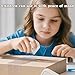 Wshxjzyay 2 Pack Mini Ceramic Paper Cutter, Magnetic Box Cutter, Auto-Retract Ceramic Mini Box Cutter, Pocket Sized, Auto-Retractable, Stays Sharp Up to 10X Longer for Paper, Boxes, and Crafts