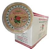 Asia Lac Thien BÁNH ĐA MÈ TRẮNG – Reispapier mit weißem Sesam, 22 cm, (30 x 300g) Nettogewicht, Hergestellt in Vietnam