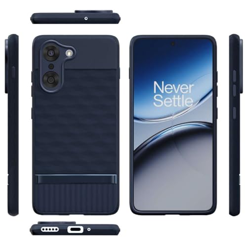 Image of Shockproof Case for OnePlus Nord CE5 5G | Full Camera Protection | TPU Flexible Back Cover for OnePlus Nord CE5 5G (Steel Blue)