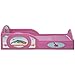 Trolls World Tour Plastic Sleep and Play Toddler Bed with Attached Guardrails by Delta Children