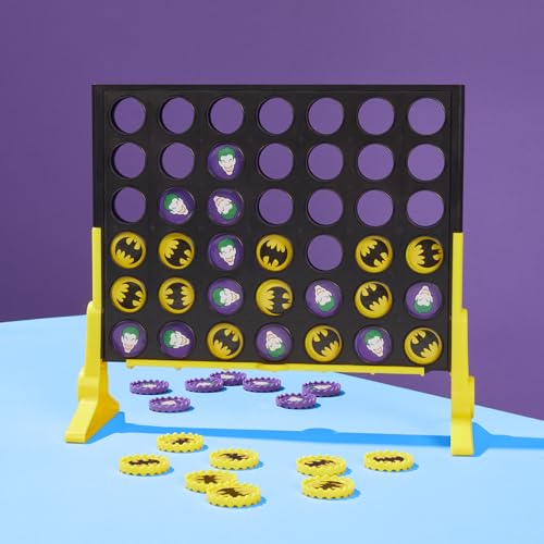 Image of Connect 4 Batman Game | Batman-Themed 4 in a Row Game | Ages 6 and Up| for 2 Players | Strategy Board Games for Kids and Families (Amazon Exclusive)