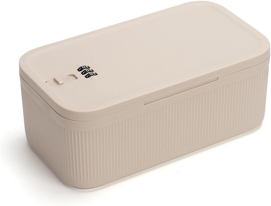 waqif Small Lockable Storage Box with Combination Code, Jail for