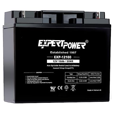 ExpertPower EXP12180 12V 18Ah Lead Acid Battery Cover