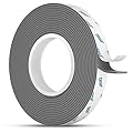 Tesa Double Sided Tape Heavy Duty 0.4in x 10ft 6311, Adhesive Mounting Tape Waterproof, Strong Foam Tape for Walls, Extreme Temp Resistant No Residue Removal Two Sided Tape for Auto, Home, Office