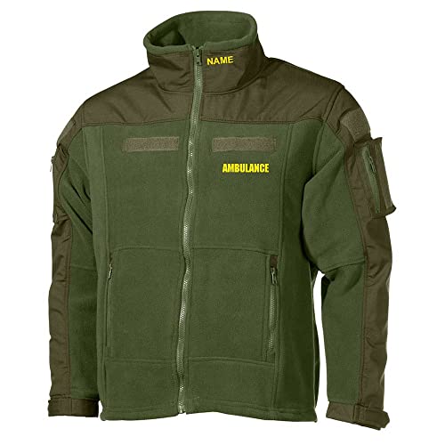 Veste polaire Sanitaire Copytec isolante avec marquage Docteur Feldarzt Bundeswehr