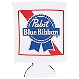 Pabst Blue Ribbon Classic Logo 12oz Insulated Can Cooler