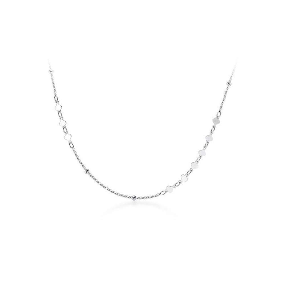 Collana con chiave in argento sterling 925 Catena con clavicola