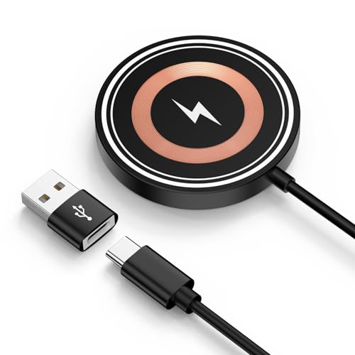Magnetic Wireless Charger Samsung Fast Charging Pad for Samsung Galaxy S25 Ultra/S24 FE/S23...