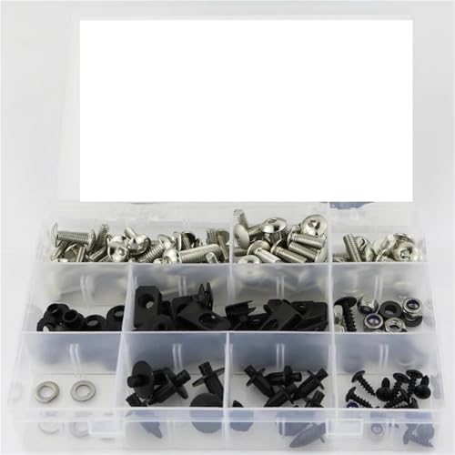 Kit tornillos ST1100 1990-2002 plata de alta resistencia para carenado de motocicleta