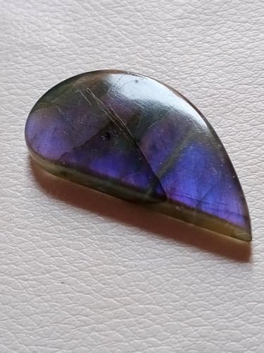 Labradorite violette de qualité supérieure cabochon pour haute bijouterie - 5