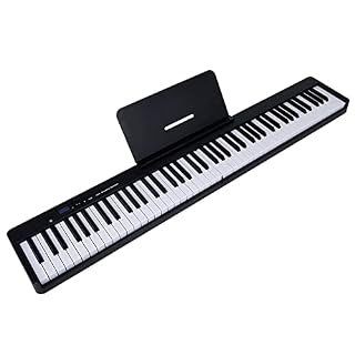 FFYUEEE Piano Électronique Pliante De 88 Key, Contient 128 Tons, Portable Et Facile À Stocker, Piano Électronique À… - Les Beatles, Paul McCartney, John Lennon, RIngo Starr, George Harrison