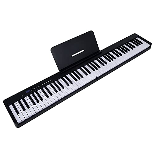FFYUEEE Piano Électronique Pliante De 88 Key, Contient 128 Tons, Portable Et Facile À Stocker, Piano Électronique À… - Les Beatles, Paul McCartney, John Lennon, RIngo Starr, George Harrison FFYUEEE Piano Électronique Pliante De 88 Key, Contient 128 Tons, Portable Et Facile À Stocker, Piano Électronique À…