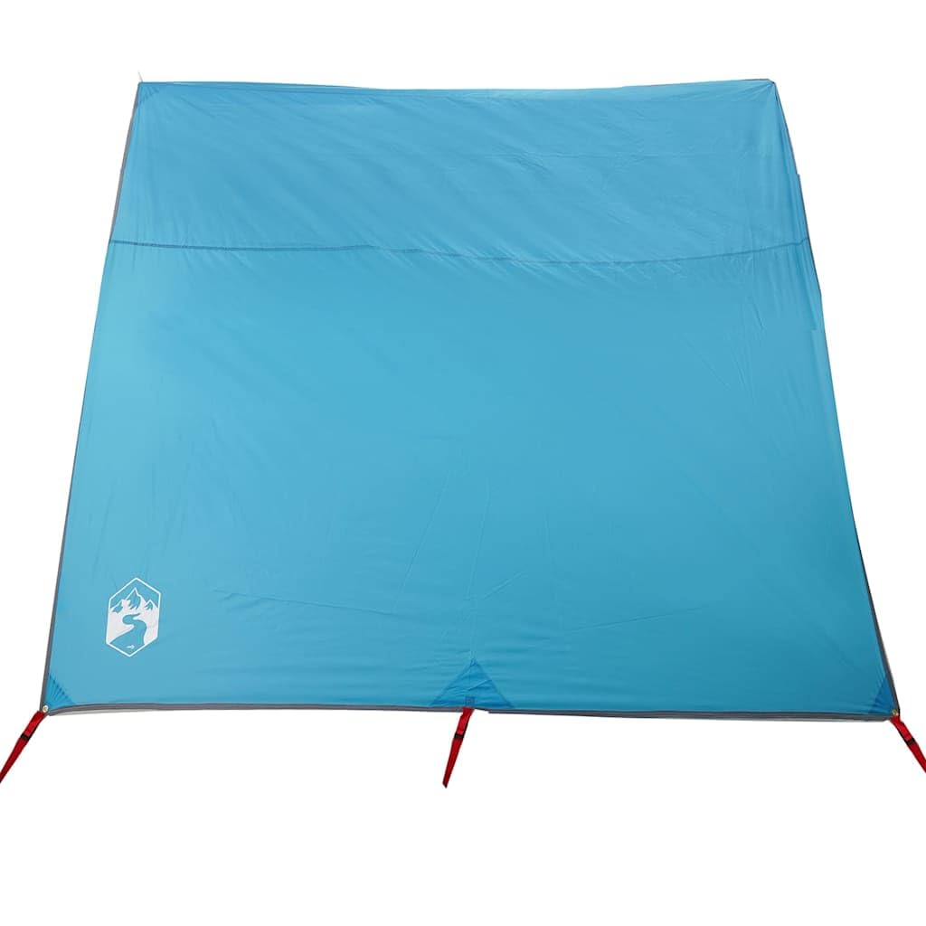 Wasserfester Tarp mit Dach aus Polyester und Fiberglas 250x240x, Campingzelt Zubehör für Outdoor, Trekking und Festival, vielseitiger Regenschutz und UV-Schutz für Wanderungen und