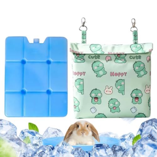Pack de hielo de refugio de jerbos para evitar el calor extremo en casa 2