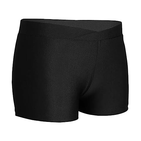 iEFiEL Girls Sports Dance Booty Shorts Cover