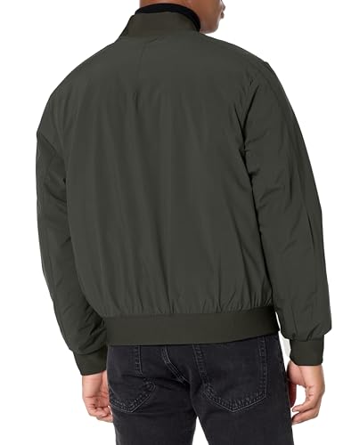 Image of DKNY Men's Clean Zip Front Bomber Jacket