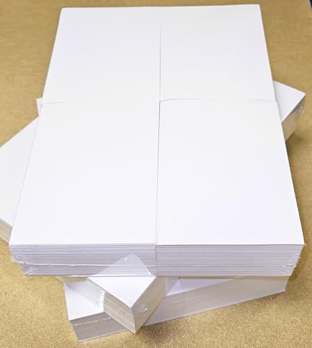 2.000 Blatt A6 Universal Kopierpapier/Druckerpapier 80g/qm weiß 4x 500 = 2000 Blatt KOPA6PS2