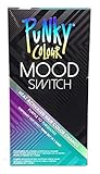 Punky Colour Purple To Turquoise Mood Switch Heat Activated Hair Color Change, Temporary Hair Effect