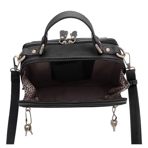Image of JESSIE & JAMES PANDORA Compact Concealed Carry Crossbody Satchel Purse