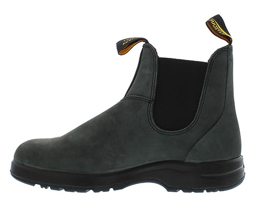 Image of Blundstone 2005 All Terrain Elastic Sided Boot Unisex Shoes Size 6.5, Color: Rustic Black-Black /Raven Black-Black