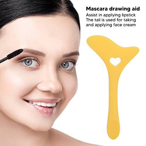 Silicone Eyeliner Stencils, Reusable Eyeliner Eyelash Applicator Tool Mascara Shield Guard Eyeliner Stencil - Image 2