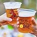 40 Pcs Crawfish Boil Party Cups Crawfish Plastic Cups 12 OZ Let's get Cray Disposable Clear Cups Crawfish Drinking Cups for Crawfish Party Supplies