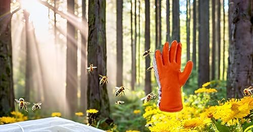 ADSANS Rubber bee Keeping Gloves - Image 6 thumbnail