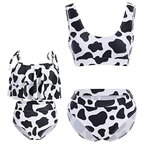 Mother and Daughter Matching Swimsuit Set Cover