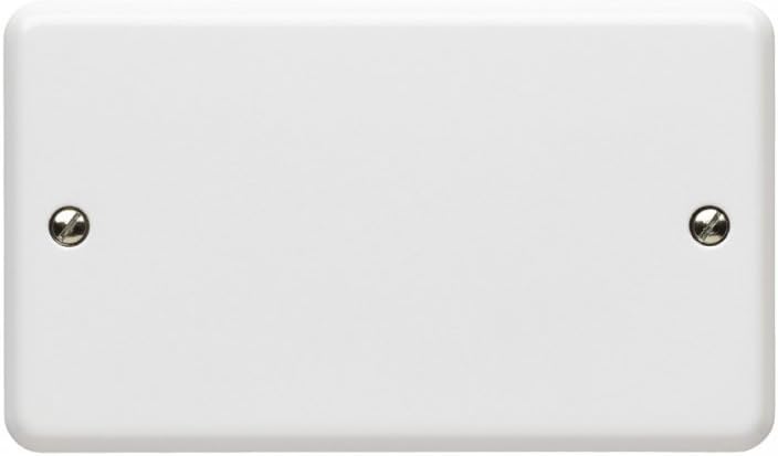 MK Metalclad Plus K3369 ALM 2-Gang Blank Plate