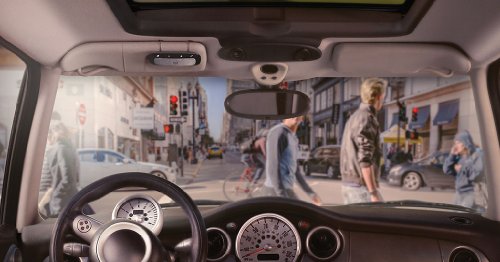 Product Image 8: Motorola Mobile Accessories Sonic Rider SP-005BK/89589N Bluetooth Wireless in-Car Speakerphone New Version - Black - Retail, Silver