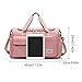Gym Bag Women with Shoes Compartment,28L Travel Duffel Bags,Waterproof Weekender Bag for Sports Workout Travel Yoga