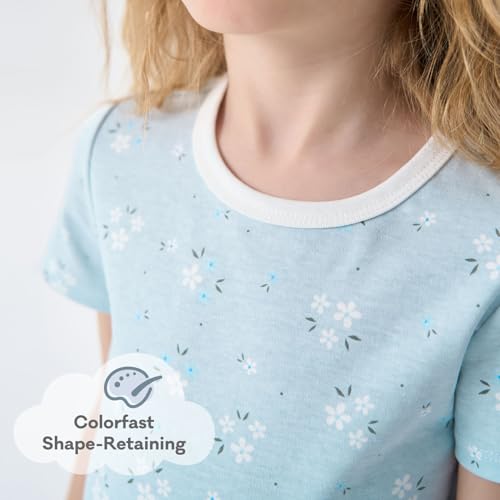 Image of pureborn Baby Pajamas Set Toddler Snug Fit Cotton Sleepwear 2pcs 12M-7Y
