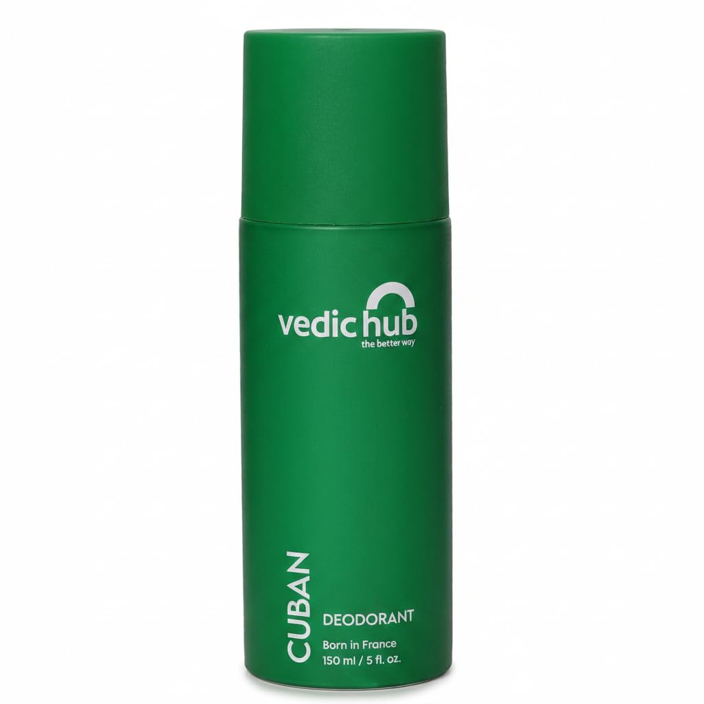 Body Spray Deodorant Extract, Long Lasting Perfume, All-Day Freshness, for Men & Women, 150 ml (Cuban Mojito)-image-0