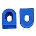 Crank Arm Protectors Crankset Shell Case Crank Arms Boots for Parts (Blue)
