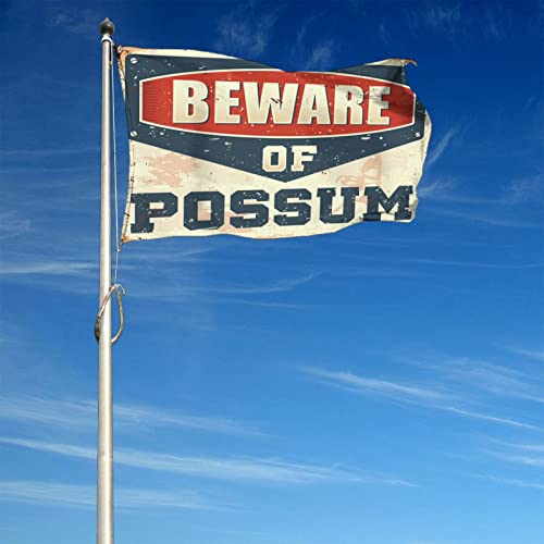 Articles de garage cool pour hommes drapeau Possum universitaire - 4