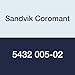 Sandvik Coromant, 5432 005-02, Insert Lever (Pack of 1)