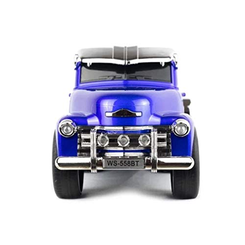 CAIXA SOM PORTATIL CAMINHONETE BLUETOOTH FM AZUL WS-558BT