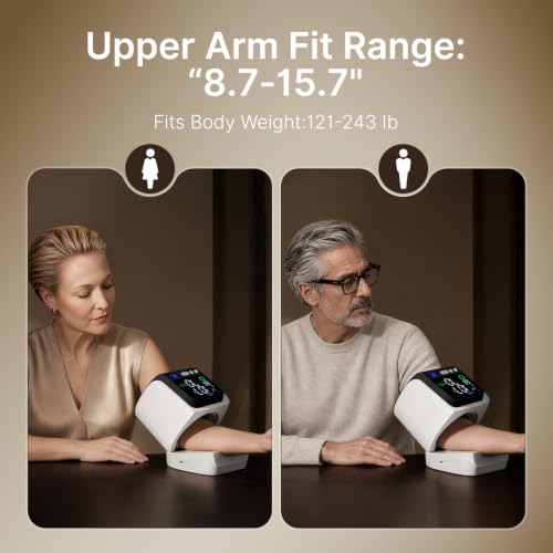 Automatic Blood Pressure Monitor No-Wrap Upper Arm BP Machine FDA-Cleared - image 4