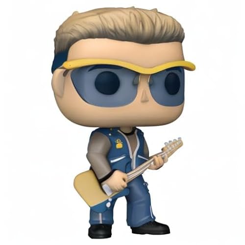 Funko Pop! Rocks: U2 - ZooTV - Adam Clayton - Figurine en Vinyle à Collectionner - Idée de Cadeau - Produits Officiels - Jouets pour Les Enfants et Adultes - Music Fans