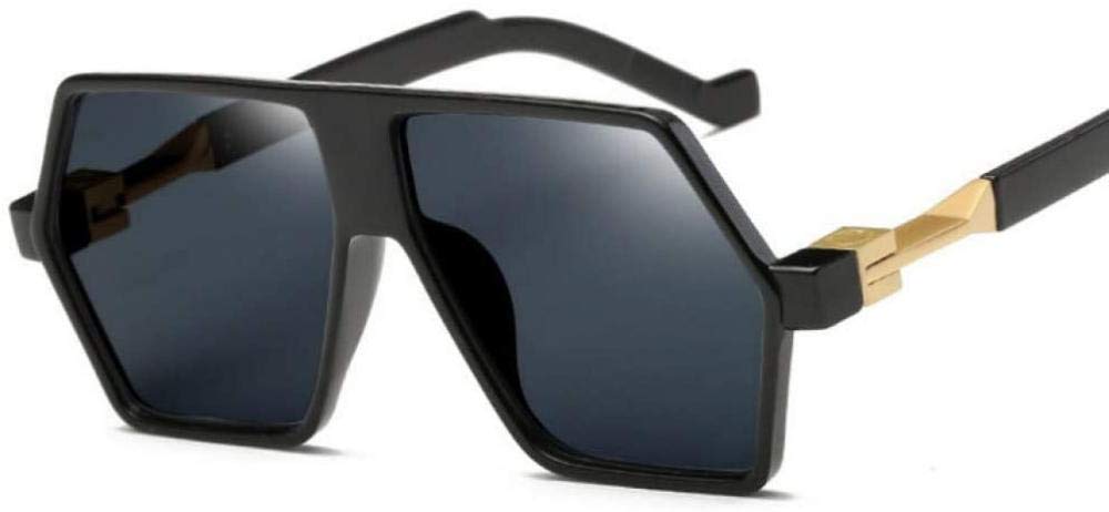 Lunettes De Soleil Mode Grenouille Double Faisceau - Grand Cadre Miroir - Protection UV400 - Style Rétro, Unisexe