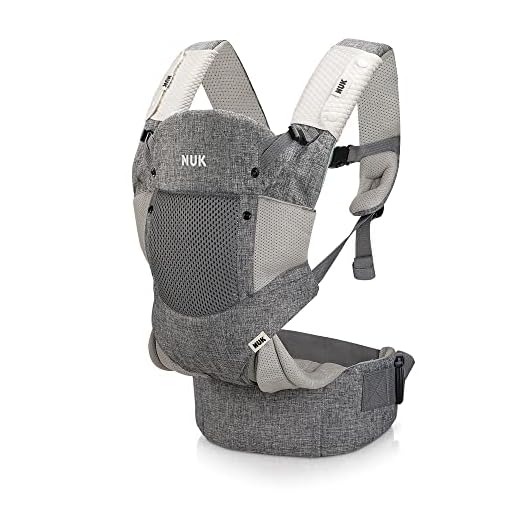 NUK Canguru 3 Em 1 Ergonômico Comfort Cinza