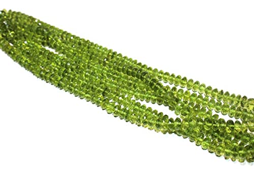Peridot 6mm perles pour composer un bijou d'anniversaire personnalisé en pierre de naissance