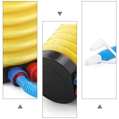 EXCEART 4Pcs Bomba de PÃ© Fole PÃ© Bomba Manual de Bomba de Ar para Cama InflÃ¡vel Brinquedos de Nat
