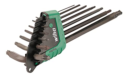Wiha 36689 Ergostar Torx Ball End And Standard L-Key Set T5-T45 In Automatic Fast Open Holder, 13-Piece #TOP2