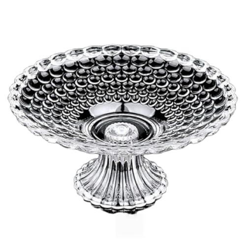 Zxyler ガラスフルーツ皿 北欧風 おしゃれ コンポート皿 お菓子皿 インテリア用 引越し・結婚祝い ギフト対応