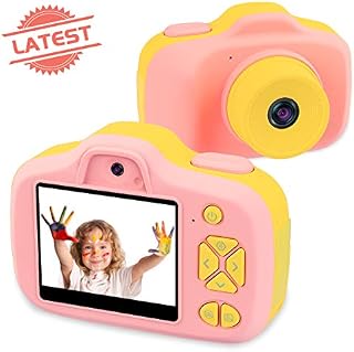 Joytrip Kids Video Camera for Girls Gifts HD 2.3 Inches Screen 12MP Kids