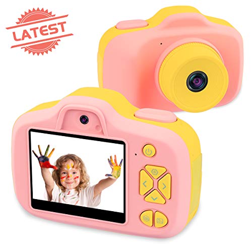 Joytrip Kids Video Camera for Girls Gifts HD 2.3 Inches Screen 12MP Kids
