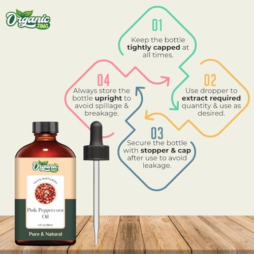 Aceite Esencial Puro y Natural de Pimienta Rosa 118ml miniatura 6