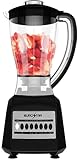 EUROSTAR EBL820BK 450W 10-Speed Plastic Jar Blender, Black